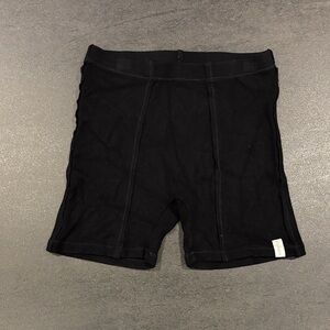 Kids Black Bike Shorts